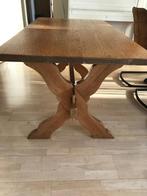 Kloostertafel / eettafel, Huis en Inrichting, Tafels | Eettafels, Ophalen, Gebruikt, Eikenhout, 50 tot 100 cm