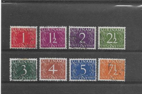 Suriname 1948. NVPH 249 t/m 256, Gestempeld., Postzegels en Munten, Postzegels | Suriname, Gestempeld, Verzenden