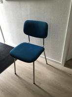 Gispen 1231 Stoeltje stoel, Huis en Inrichting, Stoelen, Ophalen, Gebruikt, Blauw, Metaal