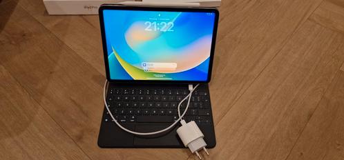 Apple MXQT2N/A Met Apple Pencil en Magic Keyboard en Oplader, Computers en Software, Apple iPads, Nieuw, Apple iPad, 11 inch, Zwart