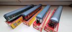 Trix Express 4 wagons, Hobby en Vrije tijd, Gebruikt, Gelijkstroom, Trix, Wagon