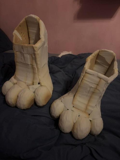 Fursuit feet paws, Hobby en Vrije tijd, Kostuums, Theaterbenodigdheden en LARP, Ophalen of Verzenden