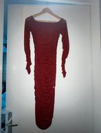 Rode glitter jurk, Kleding | Dames, Jurken, Uwantisell, Ophalen of Verzenden, Zo goed als nieuw, Maat 36 (S)