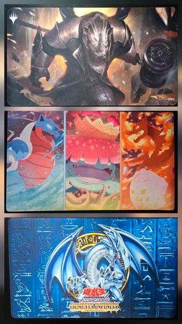 Playmat Pokemon, Yugioh en Magic the Gathering!!! beschikbaar voor biedingen