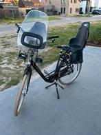Veilige mamafiets inclusief kinderzitjes, Fietsen en Brommers, Fietsen | Dames | Moederfietsen, Ophalen, 2 zitjes, Gebruikt, Batavus