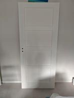 Nieuwe opdekdeur rechts draaiend 83x201,5, Doe-het-zelf en Verbouw, Ophalen, 80 tot 100 cm, Binnendeur, Nieuw