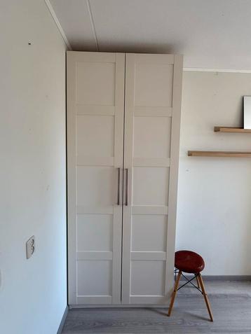 Witte kledingkast met deuren PAX 236cm/100cm