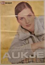Mooie poster (A2) AUKJE VAN GINNEKEN (GTST)(HITKRANT), Rechthoekig Staand, Ophalen of Verzenden, Zo goed als nieuw, A1 t/m A3