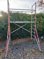 Kamersteiger met opbouw en stabilisatoren, Doe-het-zelf en Verbouw, Steigers, Ophalen