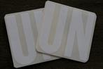 setje van 2 UN/VN helm stickers(unifil), Ophalen of Verzenden, Landmacht, Nederland, Embleem of Badge