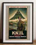 Unieke Koninklijk Nederlands Indie Leger KNIL Poster affiche, Verzenden, Nederland, Foto of Poster