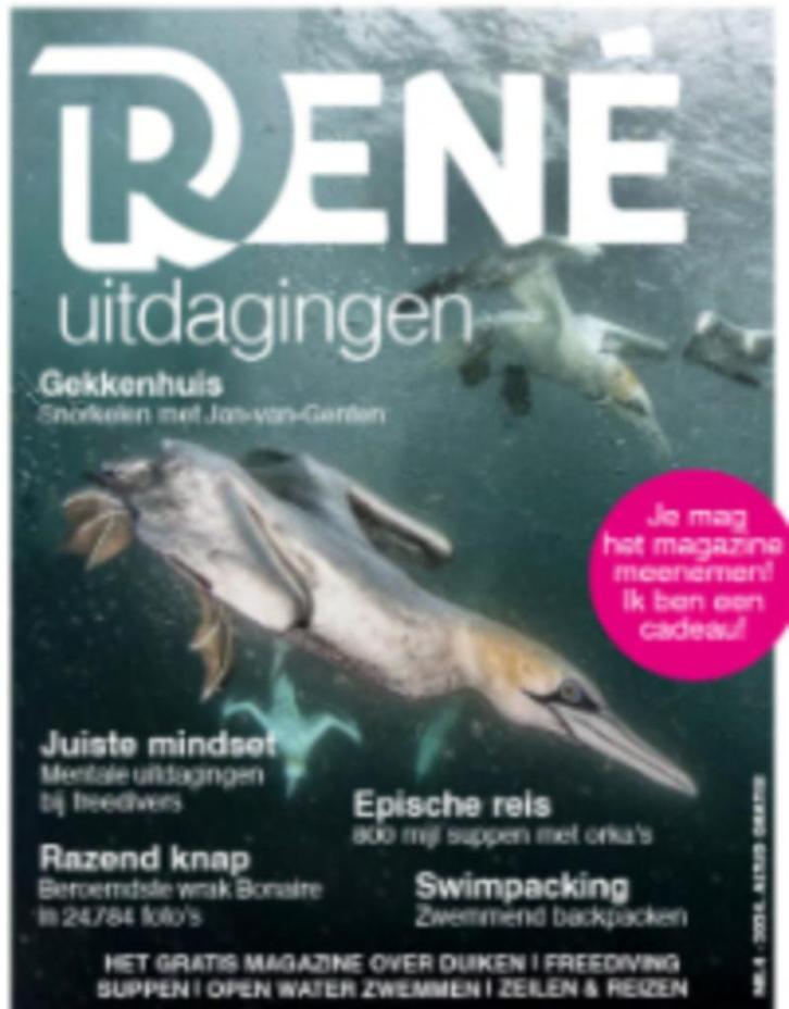 Rene op Reis Magazine Uitgave 4 2024: Uitdagingen, Boeken, Tijdschriften en Kranten, Ophalen of Verzenden