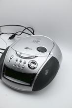 MT Logic CDL-58 Dual alarm CD clock radio (cd-r/rw), Ophalen of Verzenden, Gebruikt