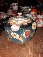 Grote chinees/japans porseleinen dekselpot, Ophalen of Verzenden