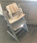 Complete Tripp Trapp stoel met babyset, Ophalen of Verzenden, Gebruikt, Meegroeistoel, Gordel(s)