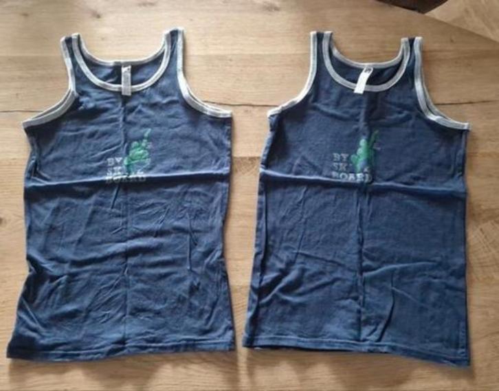 Als Nieuw! 2 Hema onderhemden - hemden jongen, 158-164, Kinderen en Baby's, Kinderkleding | Maat 158, Zo goed als nieuw, Jongen