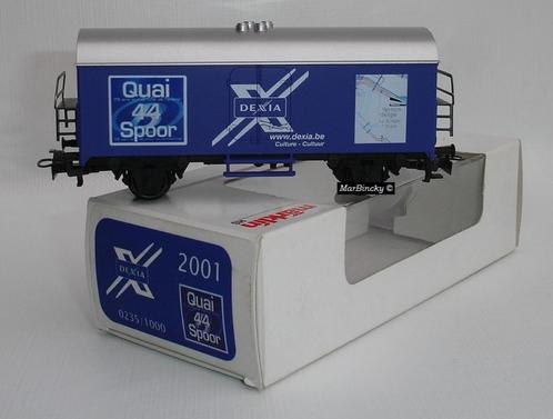 Märklin 4415 Quai 44 Spoor - Dexia Sporen in België !, Hobby en Vrije tijd, Modeltreinen | H0, Nieuw, Wagon, Wisselstroom, Märklin