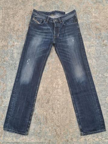 DIESEL LARKEE W30 L32 Straight 100% katoen Bronno3032 Blauw
 beschikbaar voor biedingen