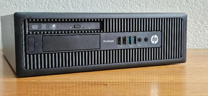 Snelle Desktop i5 HP / PC Wind11 SSD + LCD Koopje, Computers en Software, Desktop Pc's, Refurbished, 4 Ghz of meer, SSD, 16 GB