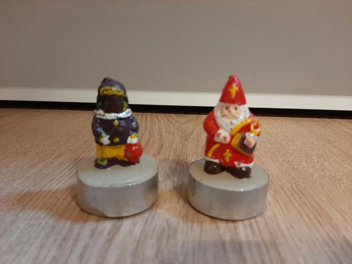 Sinterklaas en Piet waxinelichtjes, Diversen, Sinterklaas, Ophalen of Verzenden