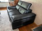 2 Leren Banken, Huis en Inrichting, Ophalen, Gebruikt, 150 tot 200 cm, Tweepersoons