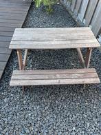 Houten picknick tafel voor kinderen, Caravans en Kamperen, Ophalen, Gebruikt, Campingtafel