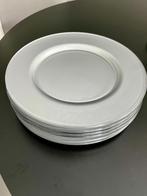 Onderbord 6x | Onderborden | Bord | Borden | Dessertbord, Ophalen, Zo goed als nieuw, Effen, Bord(en)