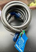 Nieuw fietsslot met sleutels Halford, Fietsen en Brommers, Fietsaccessoires | Fietssloten, Ophalen, Zo goed als nieuw, Kabelslot