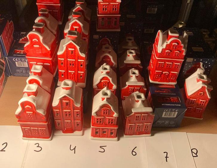 Hollandse Huisjes nr 3,4,5,6,7 of 8 Postcodeloterij, Verzamelen, Supermarktacties, Albert Heijn, Ophalen of Verzenden