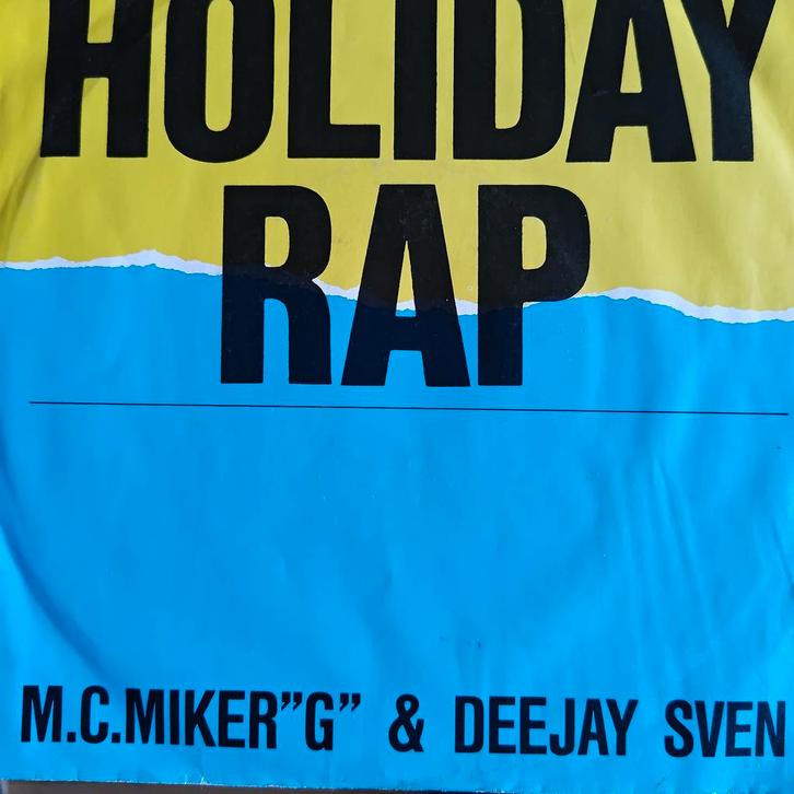 M.C. Miker - Holiday Rap 7 inch, Cd's en Dvd's, Vinyl Singles, Zo goed als nieuw, 7 inch, Ophalen of Verzenden