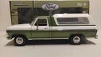 Ford F100 pick up incl huif 1976 Greenlight metal 1:18 KRD, Ophalen of Verzenden, Zo goed als nieuw, Auto, Overige merken