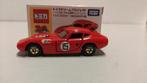 Tomica Tomy 1/59 Toyota 2000 GT rally 2002 red 3INCH, Ophalen of Verzenden, Zo goed als nieuw, Auto