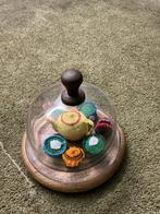 Stolp met gehaakt serviesje 5,00 ophalen, Ophalen, Zo goed als nieuw