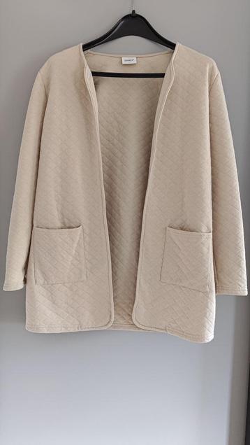 Only beige vest  met zakken Maat M beschikbaar voor biedingen