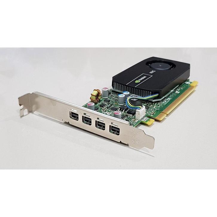 Nvidia Quadro NVS 510 2GB 4x Mini Display Poort 4K, Computers en Software, Videokaarten, Gebruikt, Nvidia, PCI-Express 1.0, GDDR5