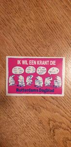 Strip sticker Djanko Rotterdams Dagblad 3, Ophalen of Verzenden