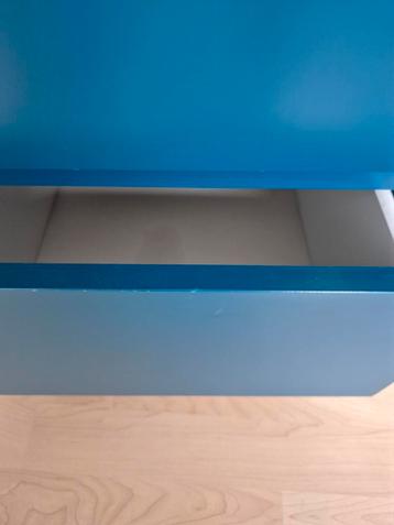 Ikea Malm nachtkastje - Teal / Petrol kleur - afbeelding 5