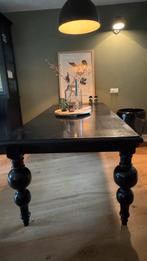 Eetkamer tafel zwart 220cm van het Kabinet/Bunnik, Huis en Inrichting, Complete eetkamers, Ophalen, Gebruikt, Landelijk