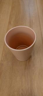 Roze bloempot ( binnen ), Tuin en Terras, Bloempotten, Ophalen, Rond, Binnen, Zo goed als nieuw