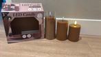 3 led kaarsen, Ophalen, Zo goed als nieuw, Overige materialen, Minder dan 25 cm