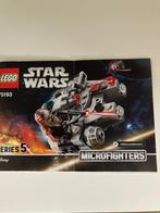 Lego Star Wars 75193 Millenium Falcon Microfighter, Kinderen en Baby's, Speelgoed | Duplo en Lego, Ophalen of Verzenden, Zo goed als nieuw