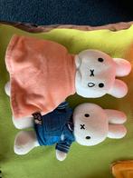 Twee Nijntje knuffels - KLM stewardess en roze jurk, Kinderen en Baby's, Ophalen of Verzenden, Zo goed als nieuw, Konijn