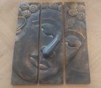 Wanddecoratie, Thailand, Boeddha, drieluik, Minder dan 50 cm, Overige typen, Ophalen of Verzenden, Zo goed als nieuw