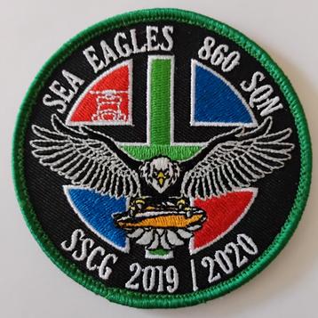 Patch MLD 860 Squadron Sea Eagles SSCG 2019/2020 NH-90  beschikbaar voor biedingen