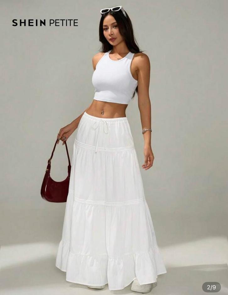 Mooie Rokken - Diverse Stijlen!, Kleding | Dames, Rokken, Zo goed als nieuw, Maat 38/40 (M), Wit, Knielengte, Ophalen of Verzenden