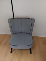 Grijze Fauteuil van Goossens - Als nieuw, Ophalen, Hout, Modern klassiek, 75 tot 100 cm
