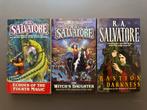 RA Salvatore - Chronicles of Ynis Aielle ( 3 boeken Eng), Ophalen of Verzenden, Gelezen, RA Salvatore