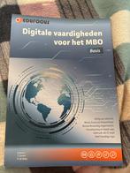 Digitale Vaardigheden MBO - Basis - Edufocus, Boeken, Schoolboeken, Ophalen of Verzenden, Zo goed als nieuw, Overige niveaus, Informatica en Computer