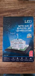 Witte Huis met LED-verlichting, Ophalen of Verzenden, Minder dan 500 stukjes, Nieuw, Rubik's of 3D-puzzel