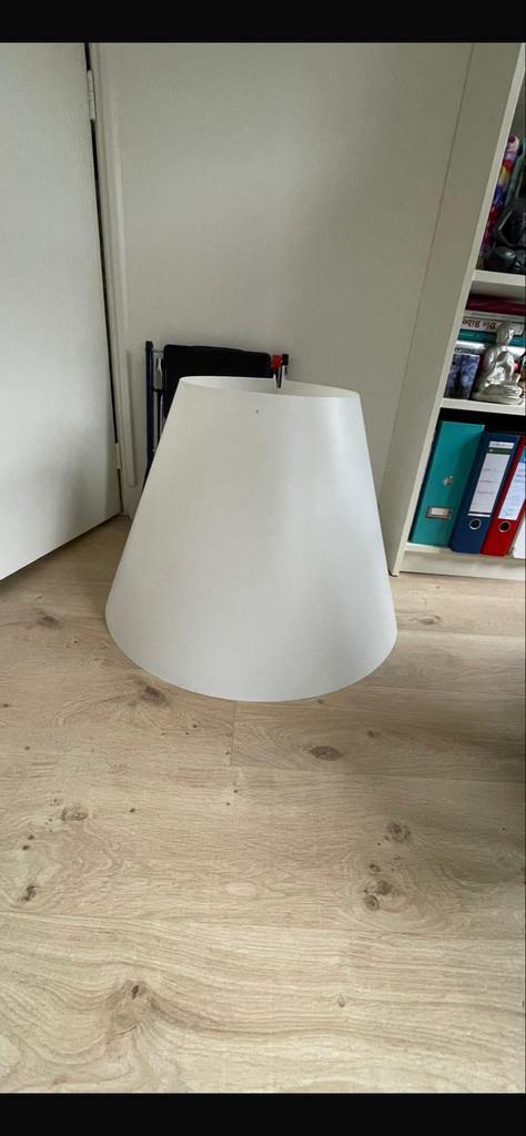 Nette Luceplan Costanza Grande Hanglamp, Huis en Inrichting, Lampen | Lampenkappen, Gebruikt, 50 cm of meer, Overige vormen, Wit